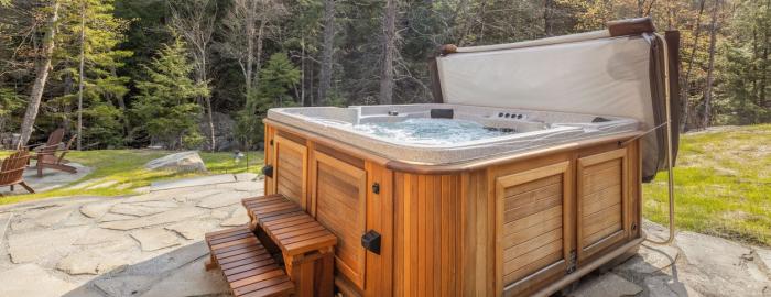 Moving a hot tub