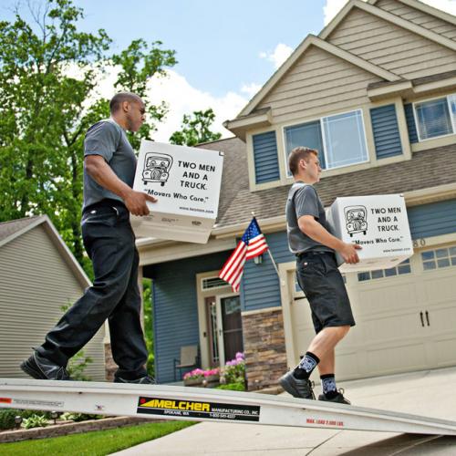 movers unloading a truck