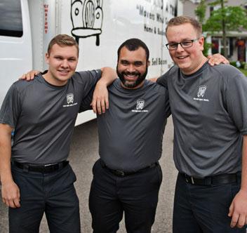 two men and a truck professional company movers