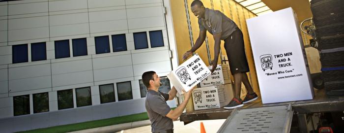 Loading a moving truck